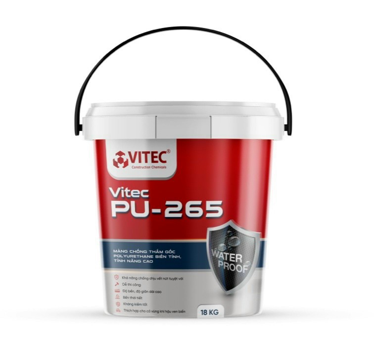 VITEC® PU-265 – Màng chống thấm gốc Polyurethane biến tính, tính năng cao